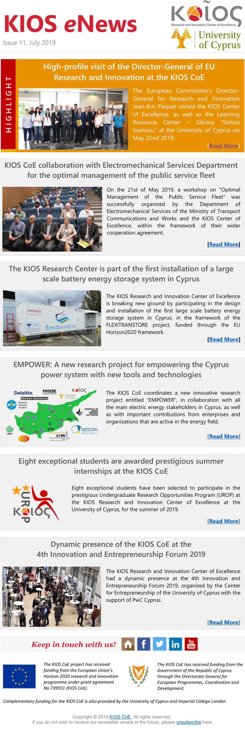 KIOS eNews, Issue 11