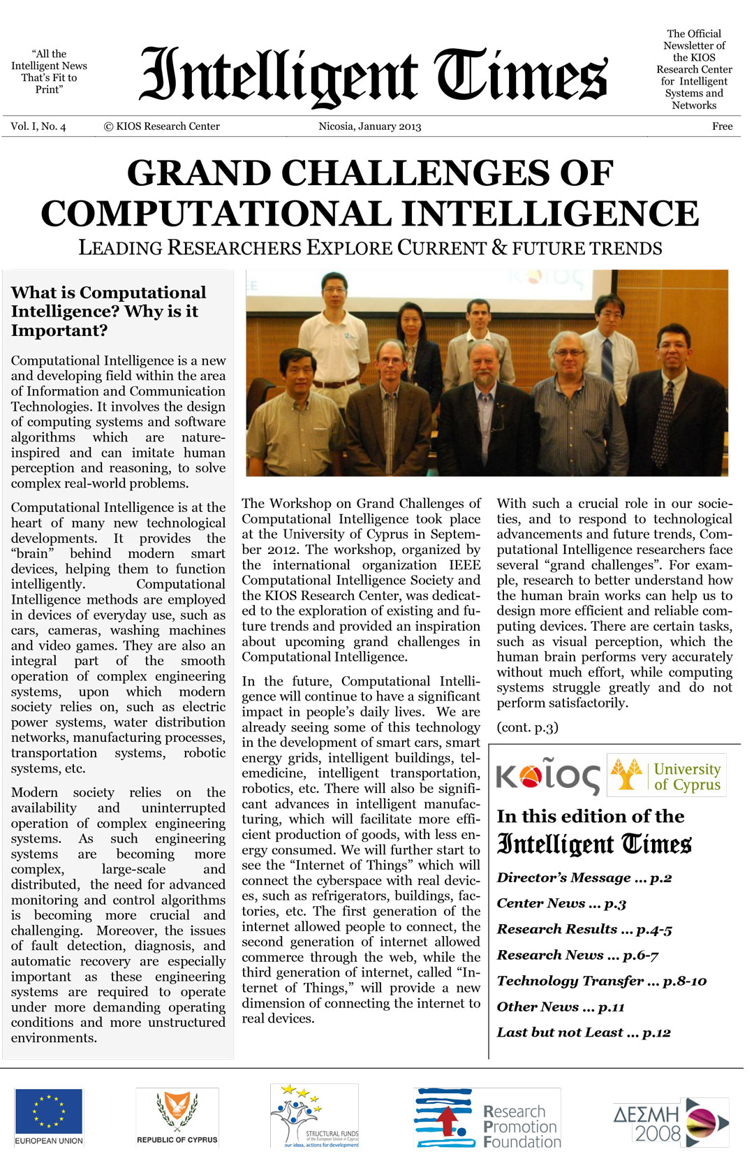 Intelligent Times vol.I, No.4